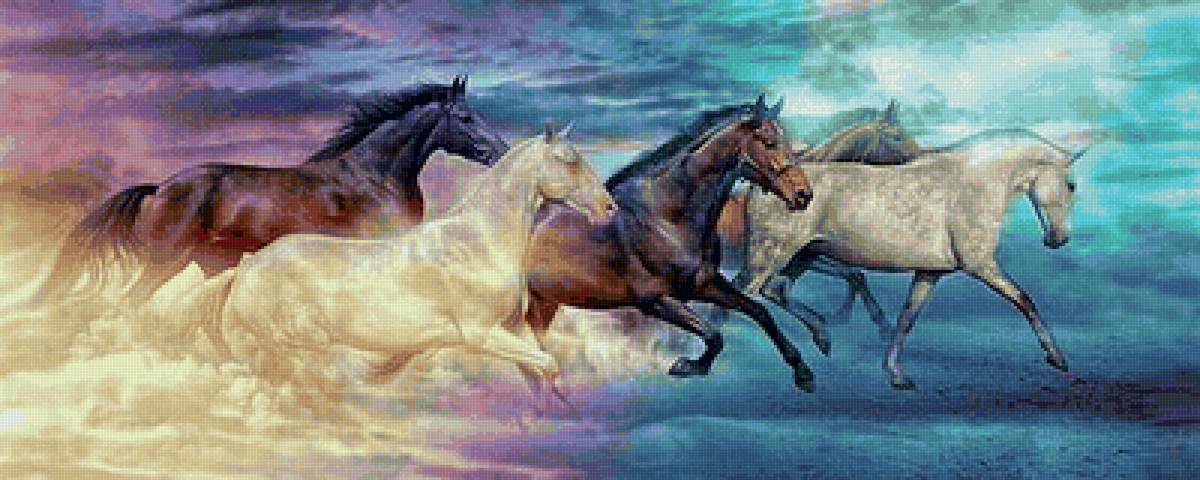 лошади - предпросмотр