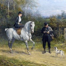 Схема вышивки «Почтальон»