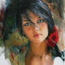 Схема вышивки «muchacha»