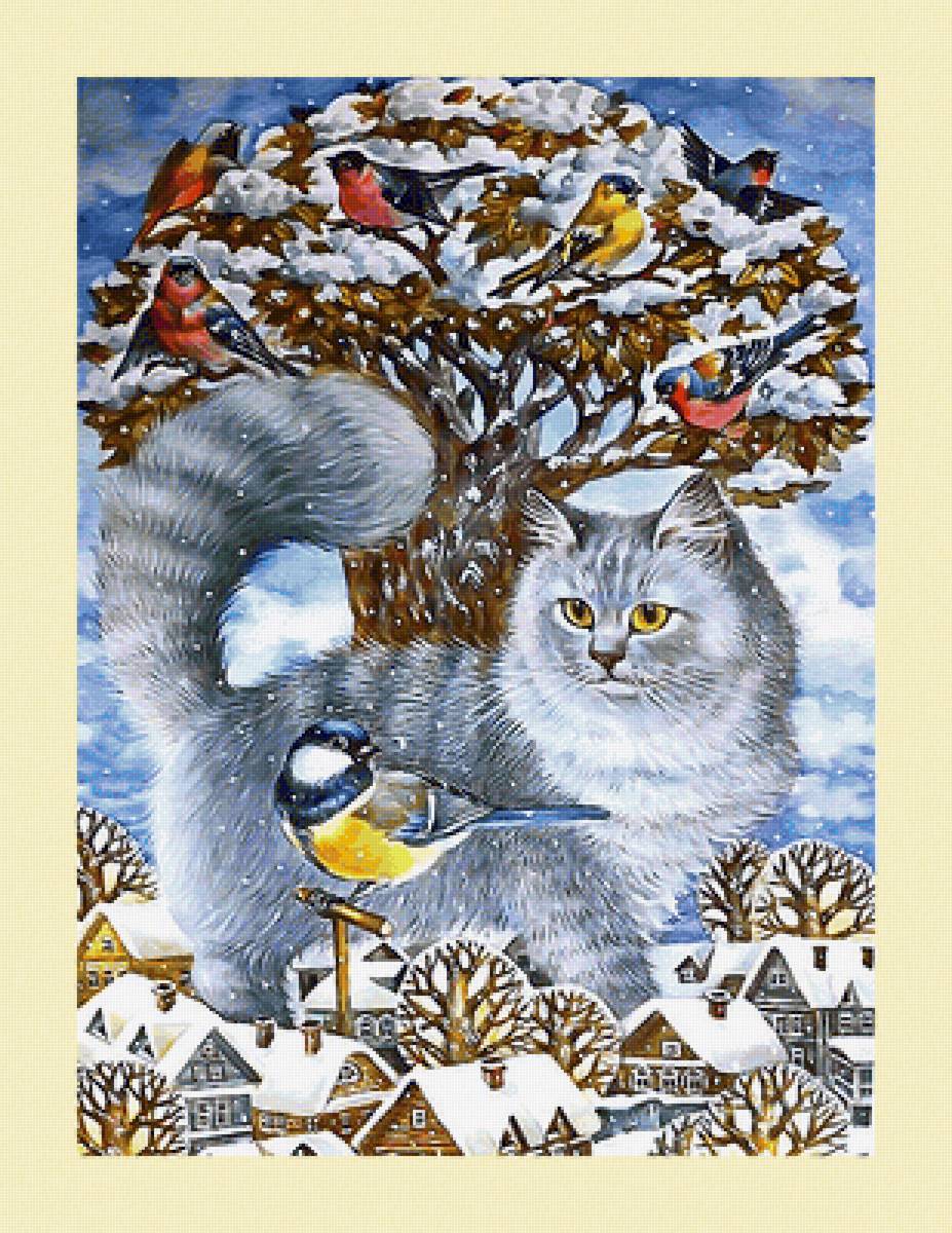 Серия "Коты". - коты, животные - предпросмотр