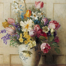 Схема вышивки «букет»