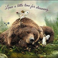 Схема вышивки «Leave a little time for dreaming»