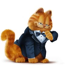 Схема вышивки «гарфилд»