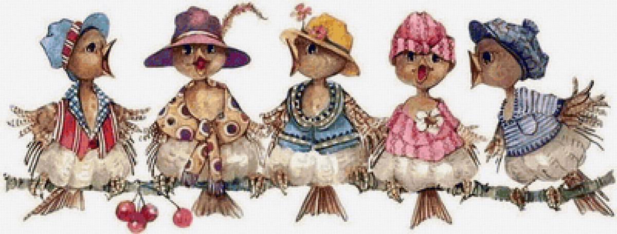 ПОДРУЖКИ - бордюры - предпросмотр