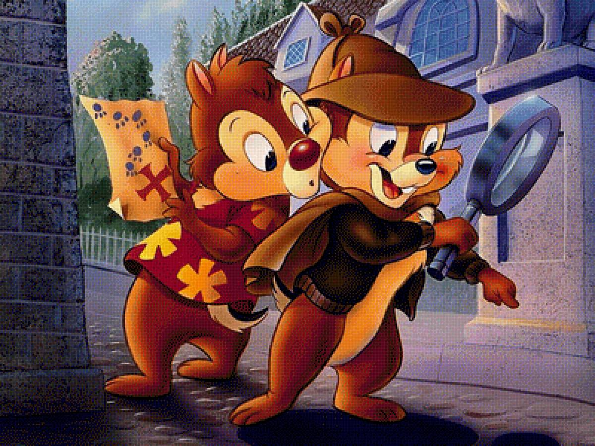 чип и дейл - предпросмотр