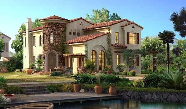 Дом, милый дом. - лодка, дом, река - оригинал