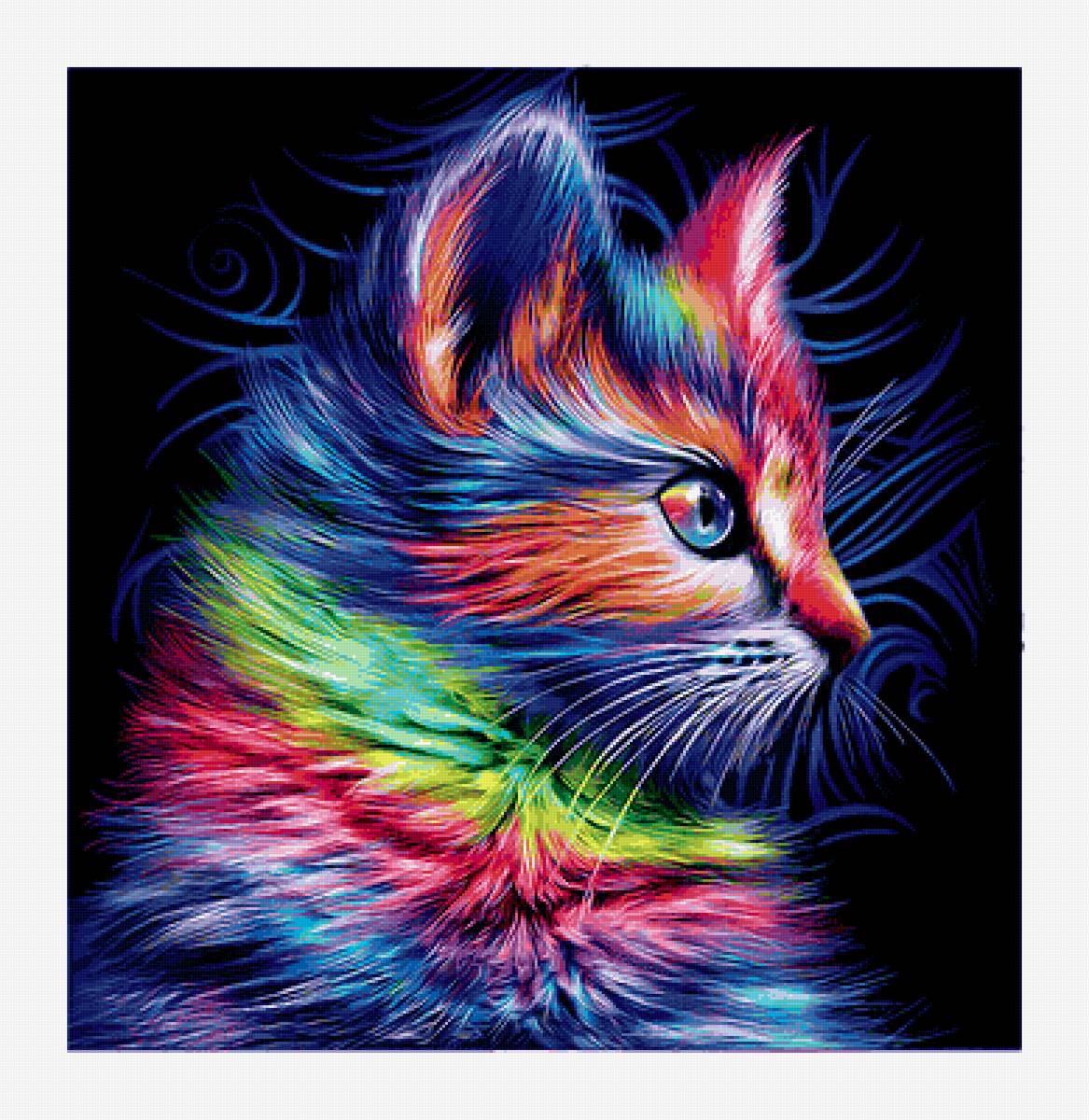 Котик. - кот, рисунок, котенок, животные - предпросмотр