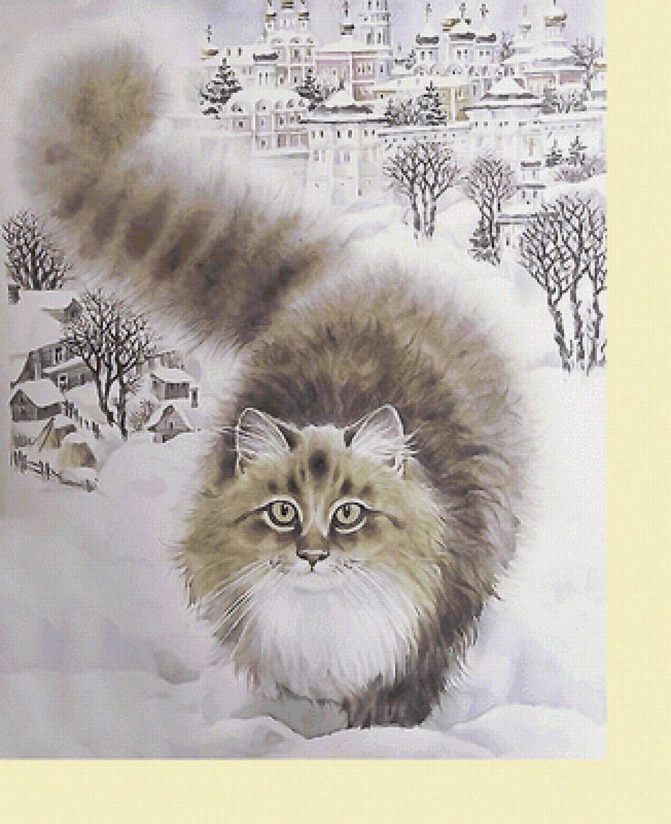 Серия "Коты". - коты, животные - предпросмотр