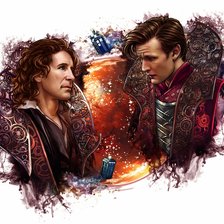 Схема вышивки «Доктор кто»