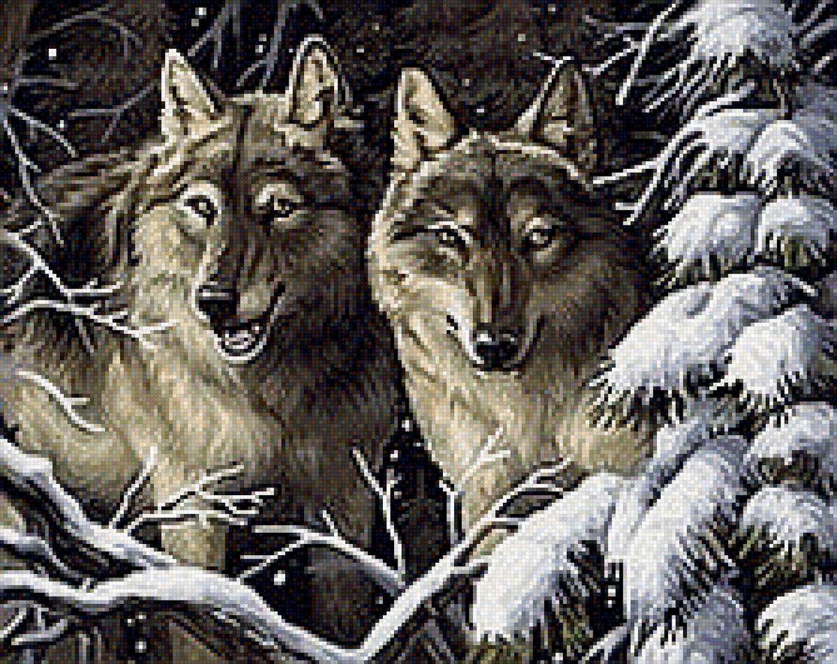 Волки - волк - предпросмотр