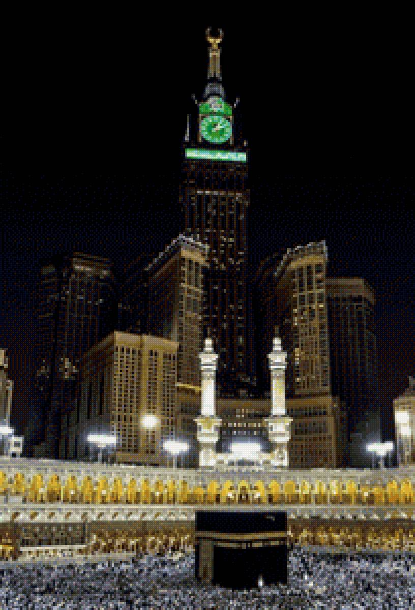 Мекка - аллах, мусульманка, муслим, ислам - предпросмотр