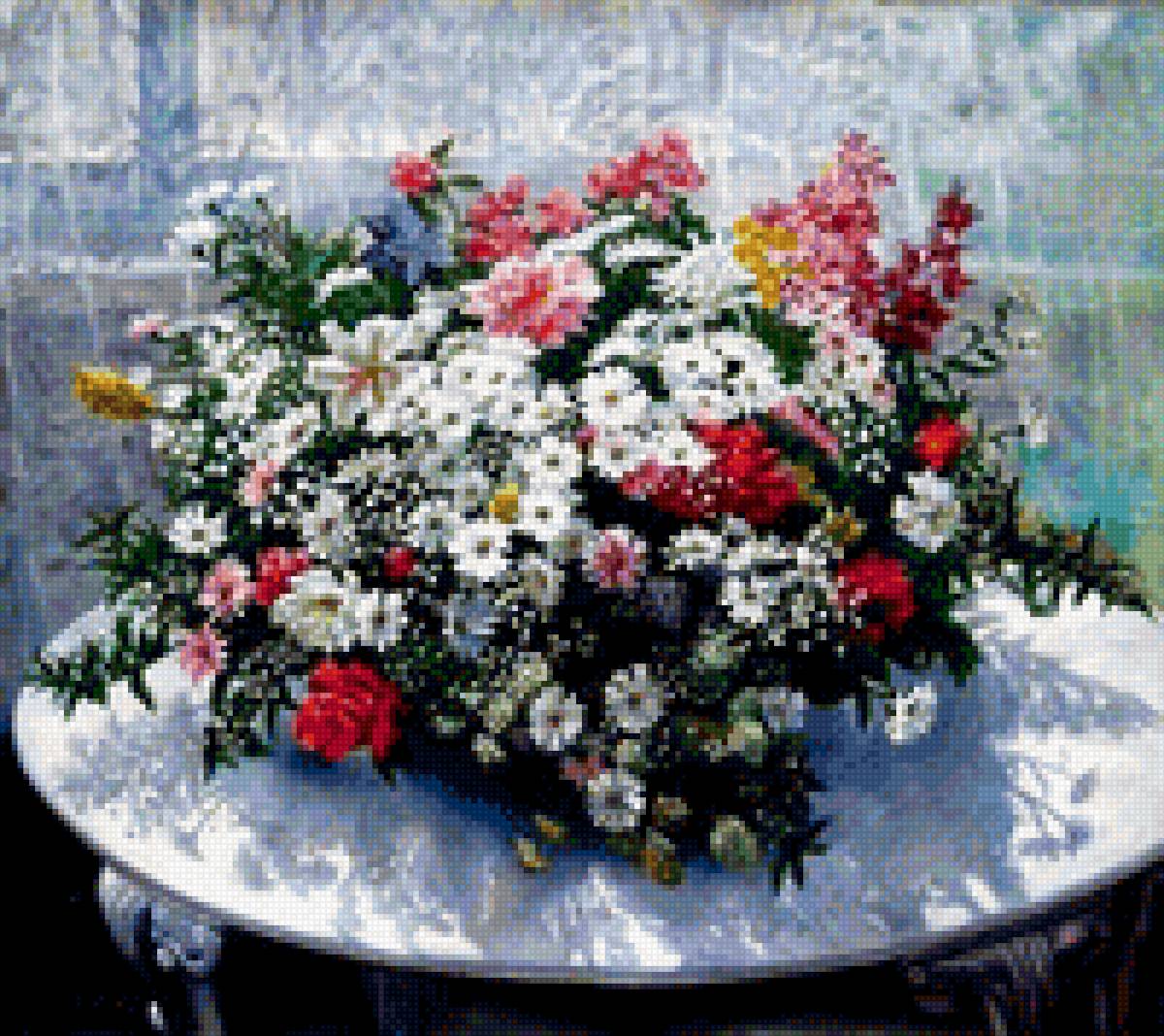 Летний день - лето, цветы, натюрморт - предпросмотр