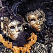 Схема вышивки «MASCARAS CARNAVAL»