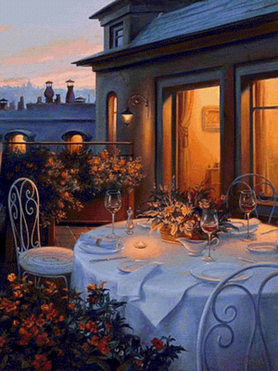 ПАРИЖ,ВЕЧЕР-2 - здания, помещения - предпросмотр