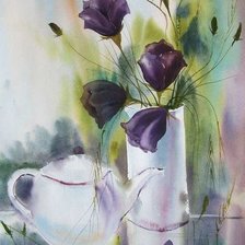 Схема вышивки «утро»