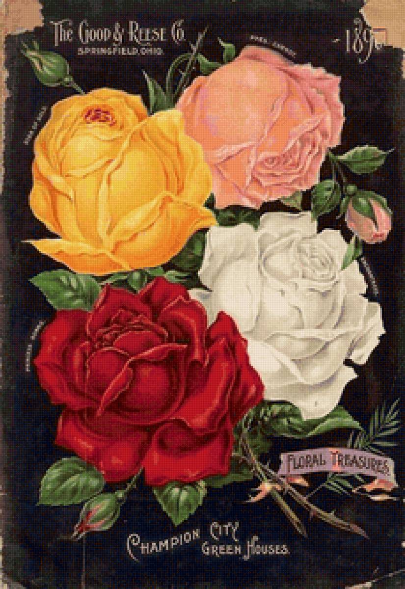 Vintage flower - предпросмотр