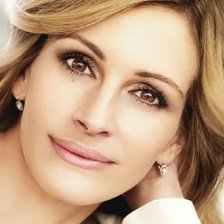 Схема вышивки «Джулия Робертс»