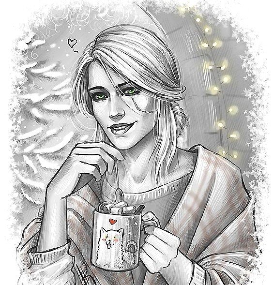 Девушка - оригинал