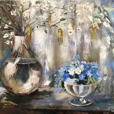 Схема вышивки «цветы»