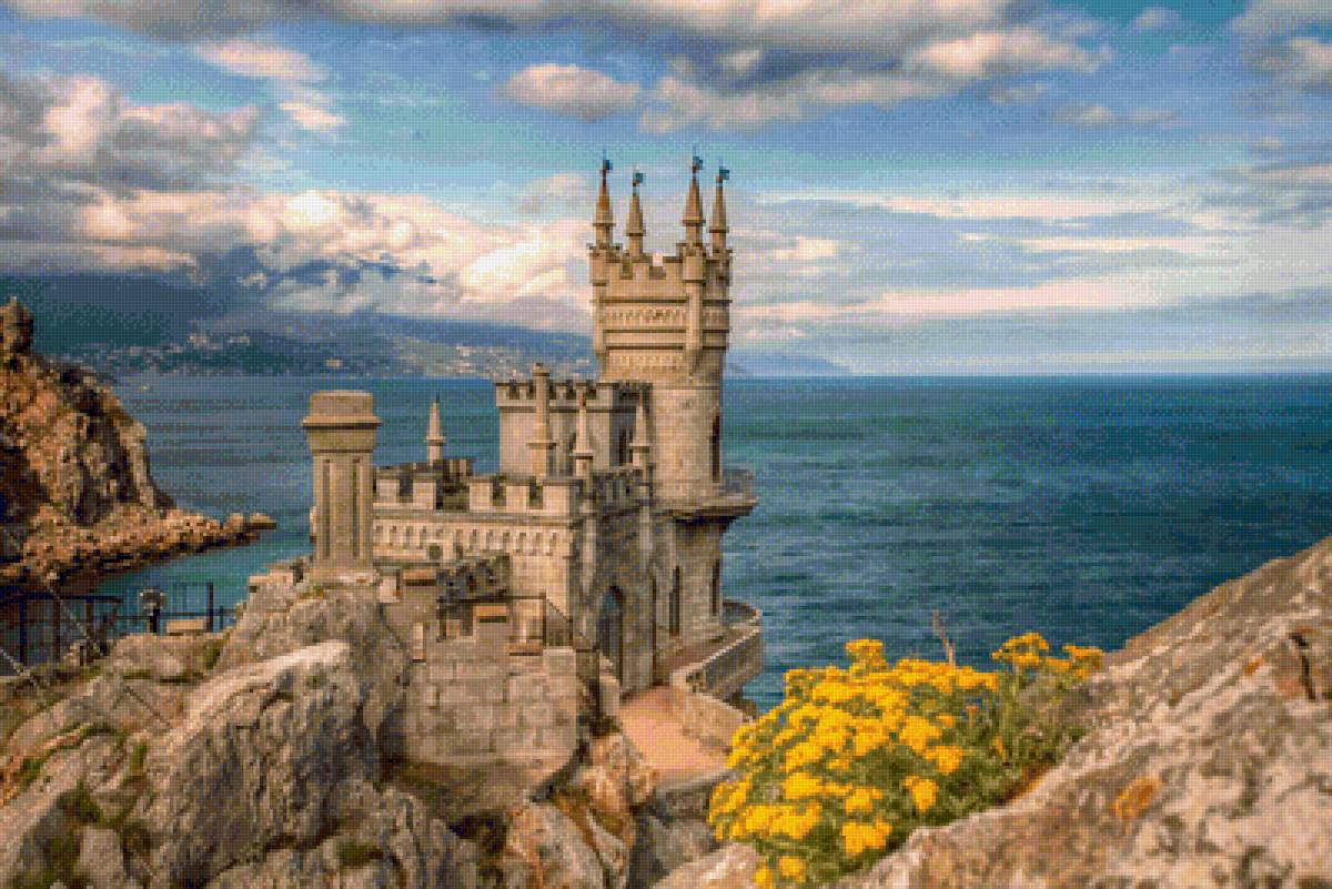 Ласточкино гнездо - крым, море, замок - предпросмотр