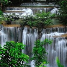 Схема вышивки «Водопад»
