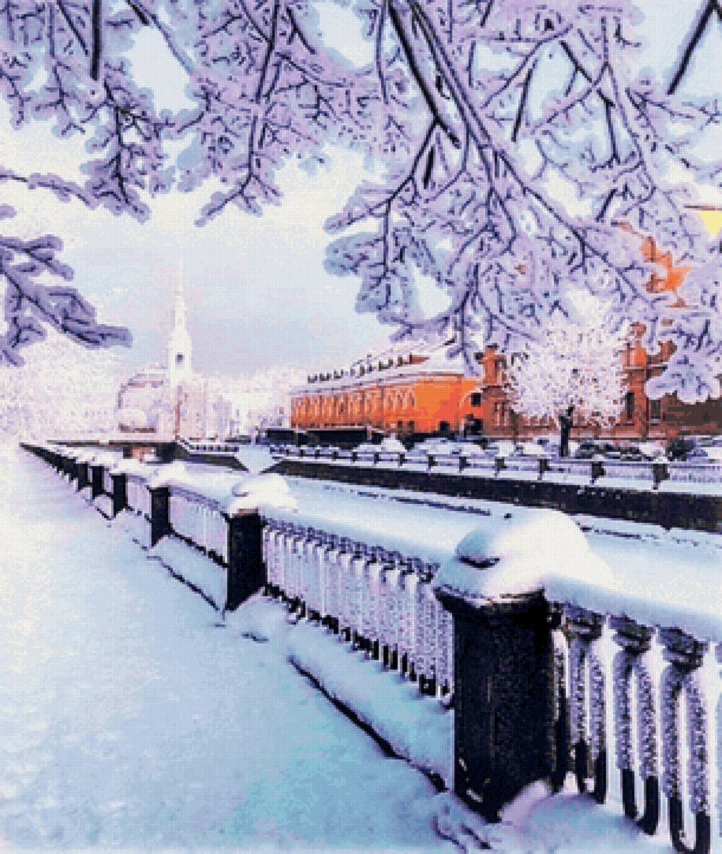 Зимний день - зима, питер, город, день - предпросмотр