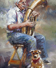 Схема вышивки «musico»