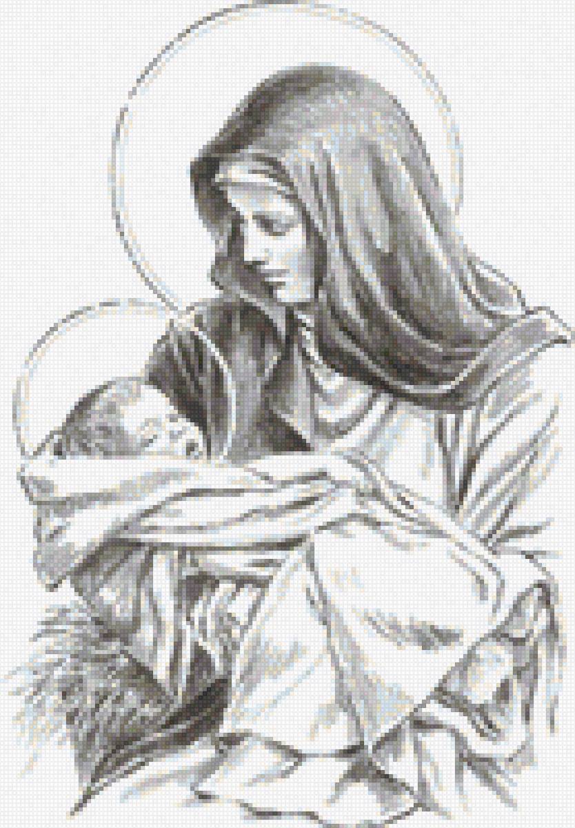 Maria e Jesus - religião - предпросмотр