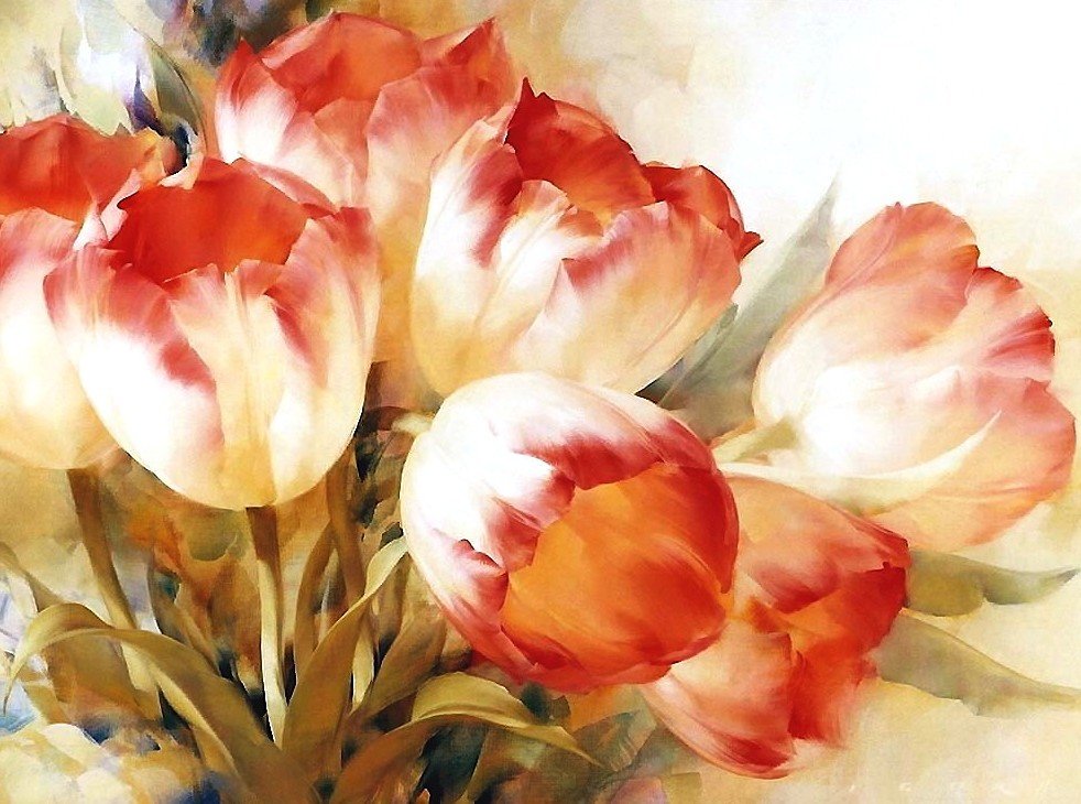 тюльпаны - тюльпаны, цветы - оригинал
