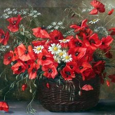 Схема вышивки «букет»