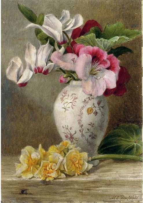 цветы - картина - оригинал