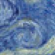 Предпросмотр схемы вышивки «Ван Гог звездная ночь» (№2167555)
