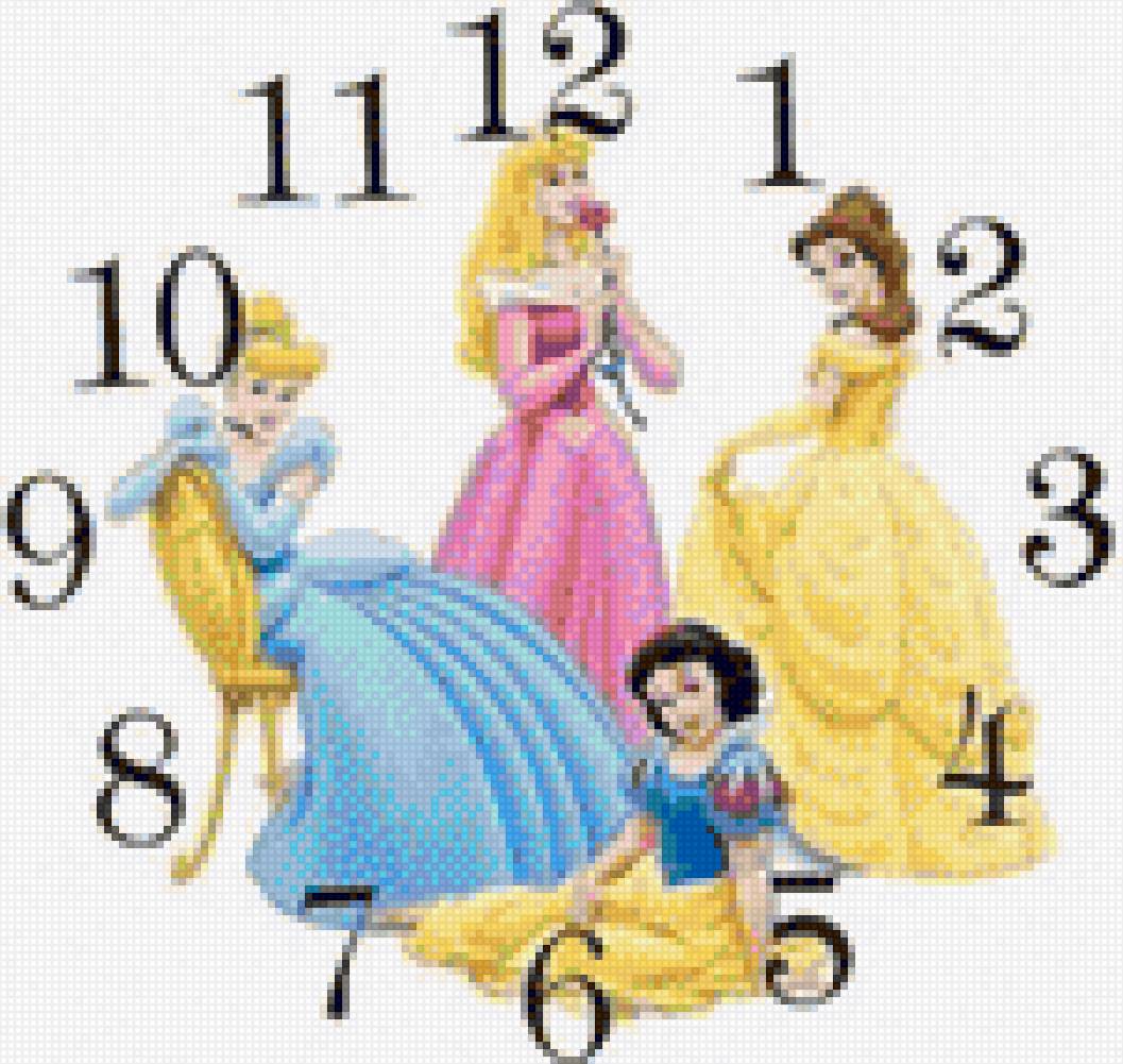 RELOJ PRINCESAS DISNEY - предпросмотр