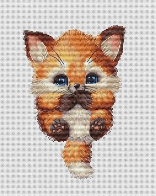 лисенок - лисенок, животные, лиса - оригинал