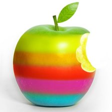 Оригинал схемы вышивки «яблоко» (№2168546)