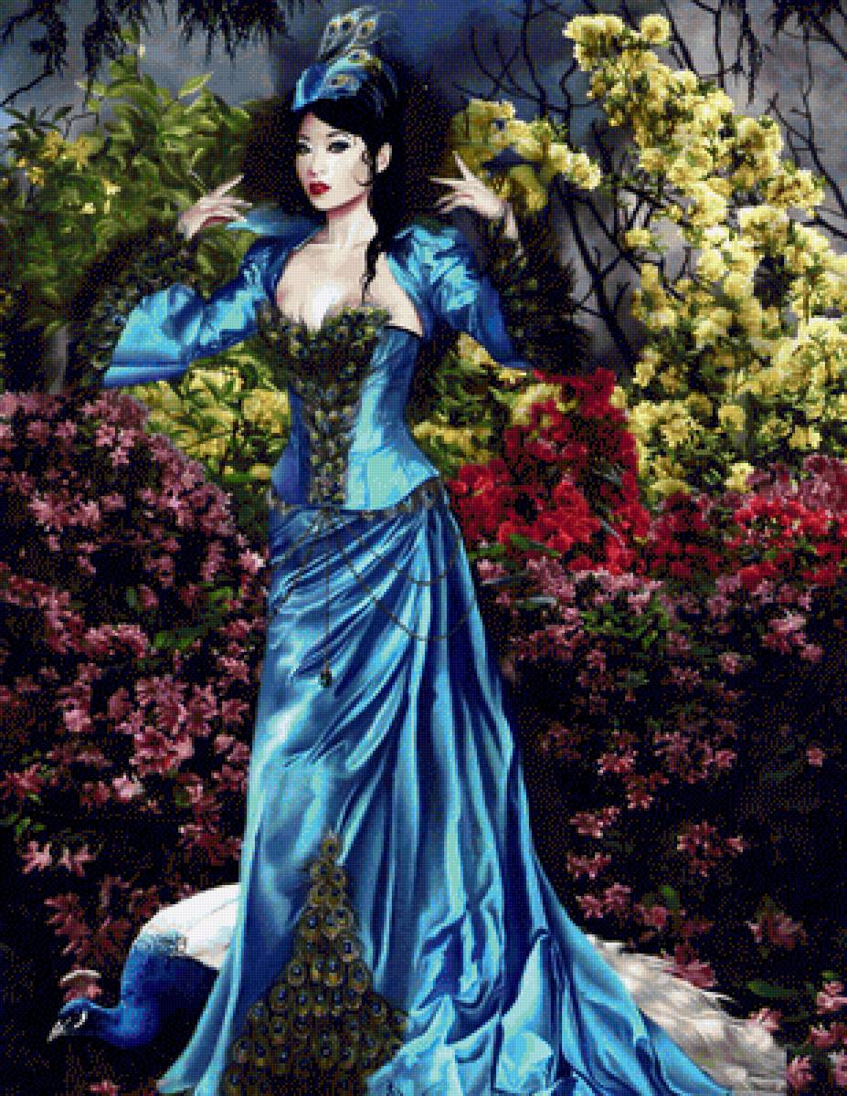 хкдожник nene thomas16 - фэнтази, женщина, китаянка, девушка, дама - предпросмотр