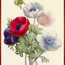 Схема вышивки «Цветы»