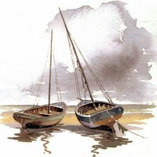 Оригинал схемы вышивки «dois barcos» (№2169151)