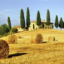 Схема вышивки «пейзаж»