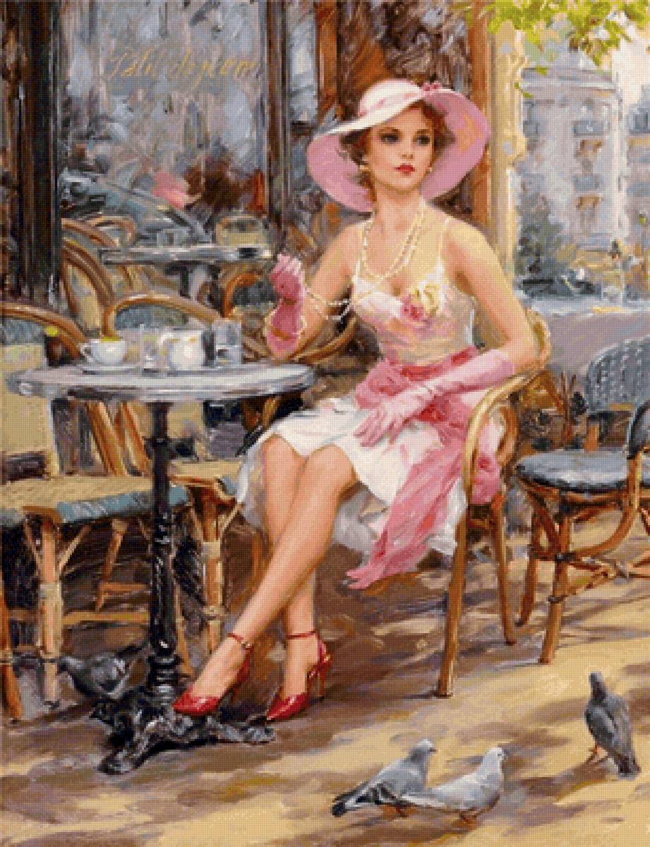 Уличное кафе - предпросмотр