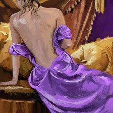 Схема вышивки «mujer»