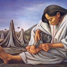 Схема вышивки «hombre»