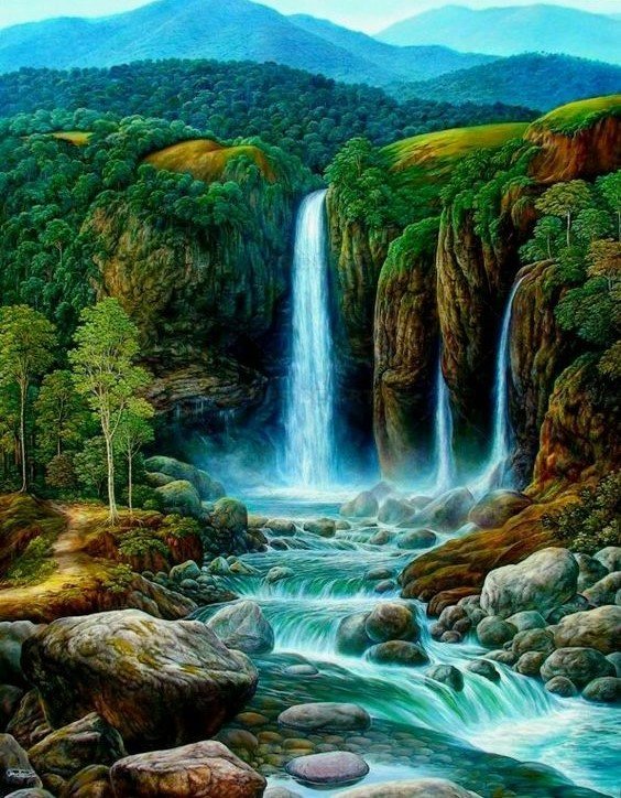 пейзаж - оригинал