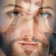 Схема вышивки «JESUS Y MARIA»