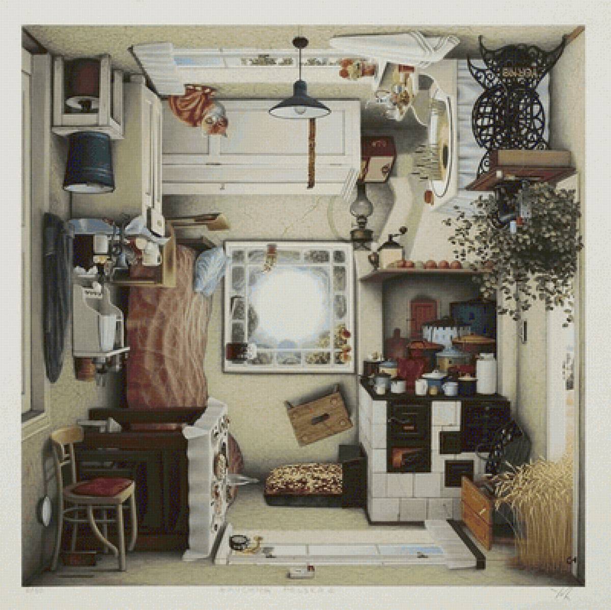 ЯЦЕК ЙЕРКА.ПОЛЬСКАЯ КУХНЯ - гобелены, ковры - предпросмотр