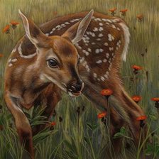 Схема вышивки «дикие»