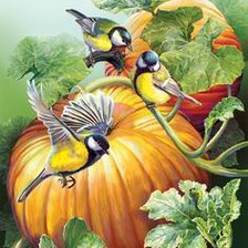 Схема вышивки «природа»