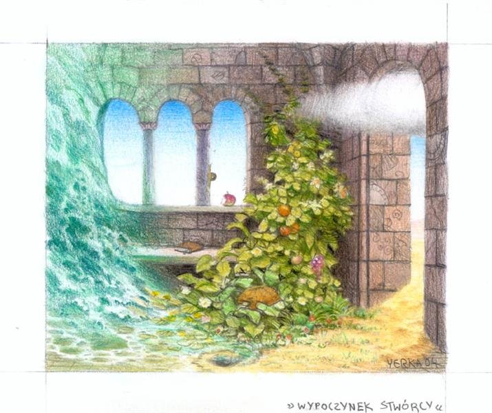 ЯЦЕК ЙЕРКА.СОЗДАТЕЛЬ ОТДЫХА - картины - оригинал