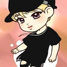 Схема вышивки «BTS JIN»