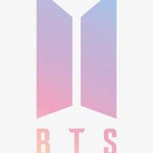 Схема вышивки «BTS»